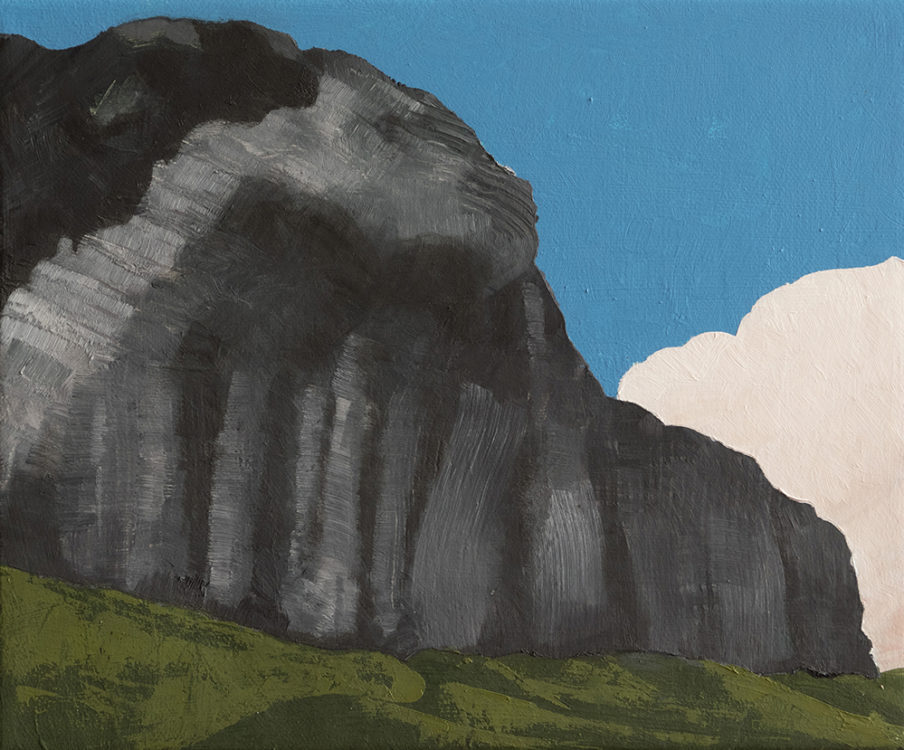 Ingleton (2018). Oil on canvas, 25.5 x 30.5 cm.