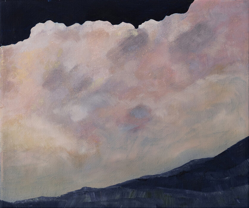Shepherd's Delight (2022). Oil on canvas. 25.5.x.30.5 cm.