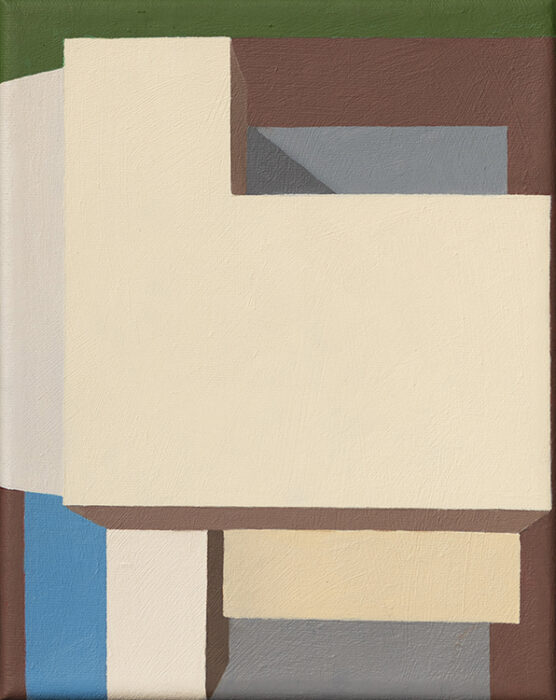 Ways of Seeing II (2024). Oil on canvas, 26 x 21 cm.